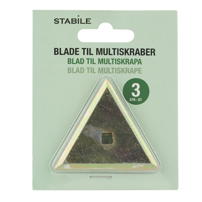 Blad Färgskrapa Trekant 3-pack